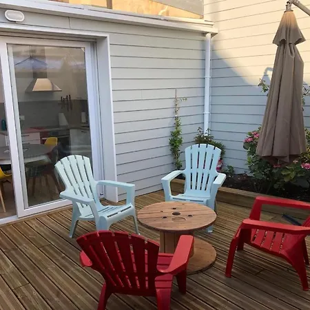 Vakantiehuis La Maison Du Bonheur Proche Plage Composee De 2 Et D'une Belle Terrasse *
